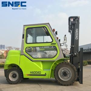 5t Diesel Engie Forklift FD50 with Shifter Fork and Lift Height Ranges from