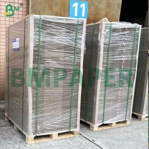 China 100% Recovered Grey Cardboard One Side Black Lined Solid Board on sale