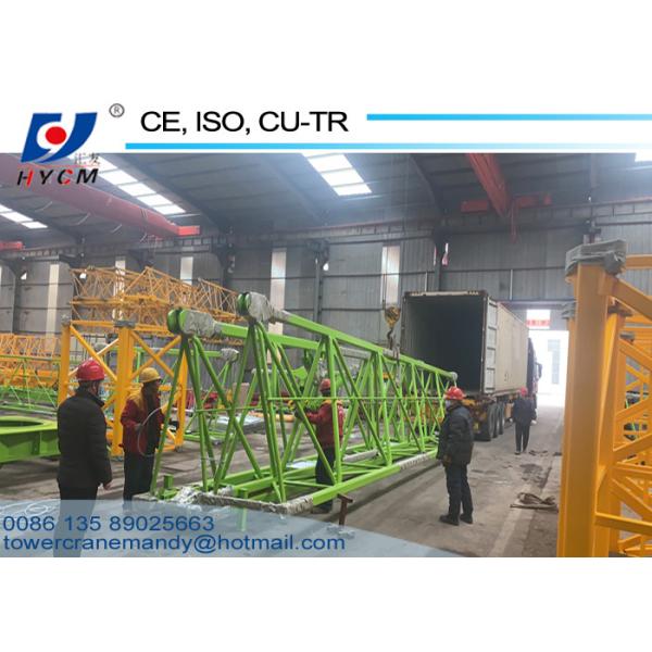 380V/60Hz Hydraulic Tower Crane 60m Arm Topless Types of Tower Crane 11.7m Counter Jib Electric Tower Crane