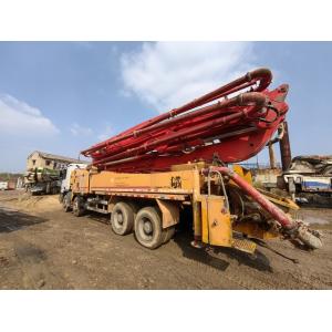 Hydraulic Machining Process 2013 Putzmeister 46m Used Heavy Equipment Concrete