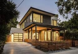 Modern Design Light Steel Frame Prefabricated House Two Storey Luxury Prefab