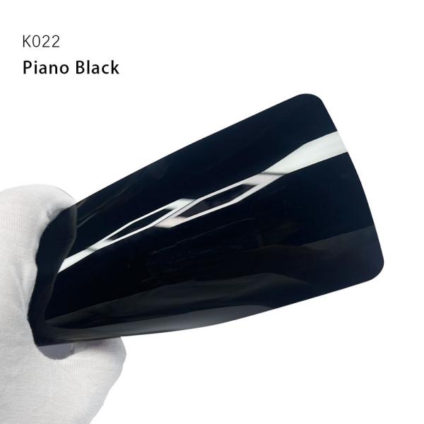 K022 Piano Black TPU Car Color Paint Protection Film Forged Wrap