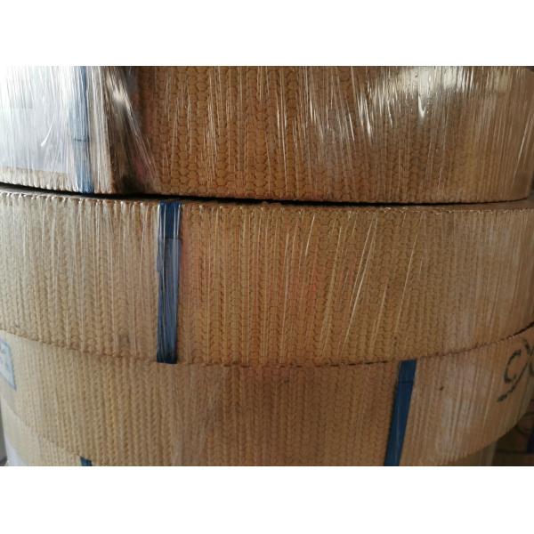 Non Asbestos Woven Anchor Windlass Brake Lining With Brass Wire Inside