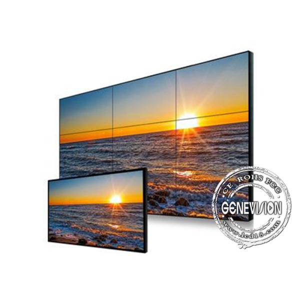 Narrow Bezel Flexible Digital Signage Video Wall 65 Inch Samsung With Front Maintenance