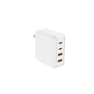 100W Four-Port GaN Wall Charger with 2 USB-C (100W, 18W) & 2 USB-A Ports (12W)