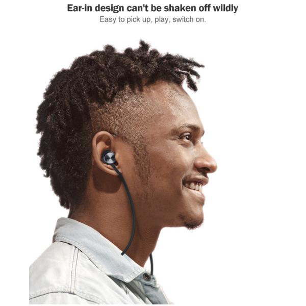 120mAH Battery Sport Wireless Earphones Magnet Dual Earbuds Neckband Bluetooth Earphones