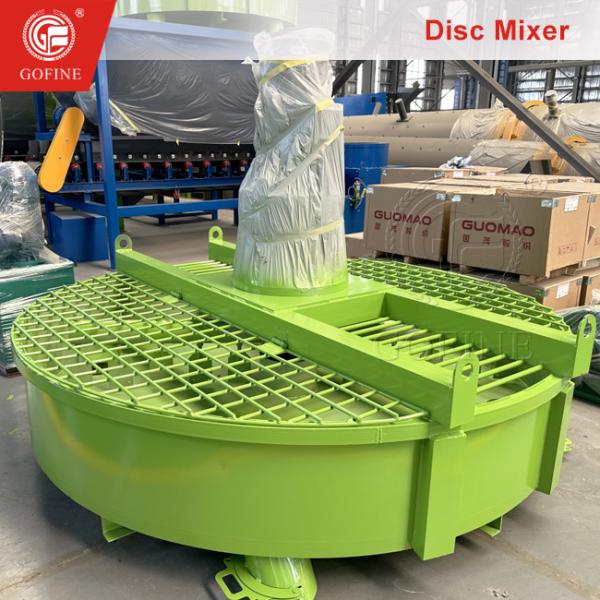 Buy Fast Rotating Disc Mixer Fertilizer Mixing Equipment at wholesale prices
