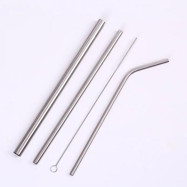 Buy 304 / 316 stainless steel straw curved straw multifunctional mixing straws at wholesale prices