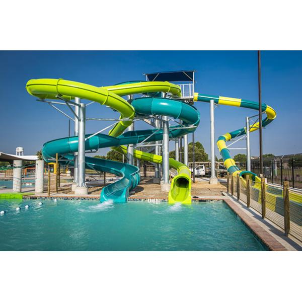Water Park Ride Big Play And Slides Fiberglass Tube Swimming Accessories Pool For Kids