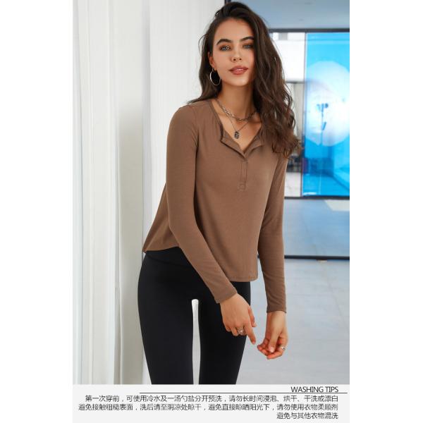 Spring and Summer New Breathable Quick Drying Knit Sports Cover Long Sleeve Women Running Casual Fitness Yoga Wear Top