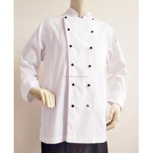 Double Buttons Unisex Design Pure Cotton Executive Chef Coats