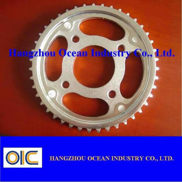 Buy Durability Steel Motorcycle Rear Sprocket Universal Fitment 4-Bolt at wholesale prices