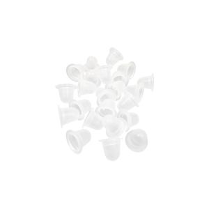 Transparent Silicone Pigment Microblading Eyelash Grafting Ink Ring Cup