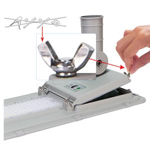 300W High Lumen Led Street Light With Lithium Battery