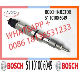 China High Quality China Made New 0445120044 1kd diesel fuel injector 0 445 120 044 for OE 51 10100 6049 D 2876 LF12 Diesel En on sale