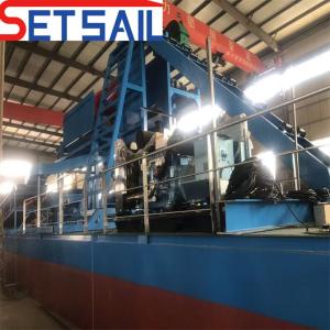 23m-49m Hull Dimension Chain Bucket River Sand and Diamond Machinery with