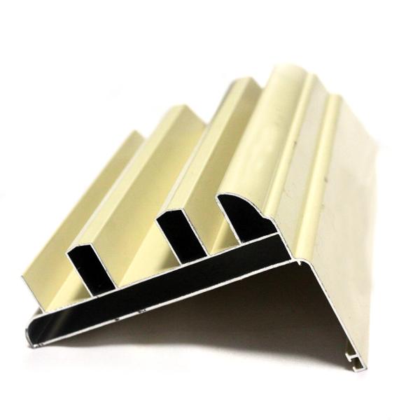 Buy 6063 T5 0.8mm Beige Powder Coated Aluminium Extrusions at wholesale prices