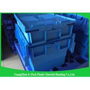 Customized Nestable PP Plastic Attached Lid Containers Food Grade