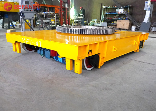 Factory Transfer Electric Motorized Rail Vehicle