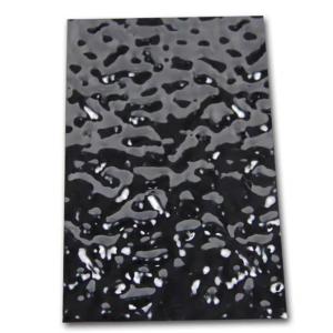 China 0.15mm AISI 316 Stainless Steel Sheet Water Ripples Decorative Gold For Wall Panel on sale