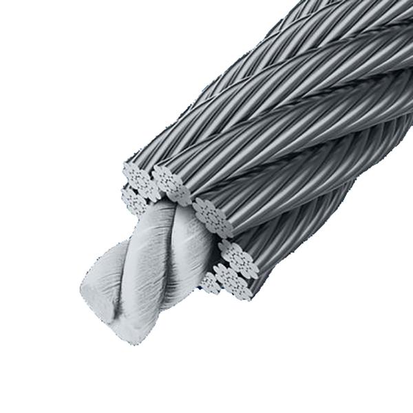 6x19S IWR Galvanized Stainless Steel Wire Rope for Drilling Hoisting Tolerance