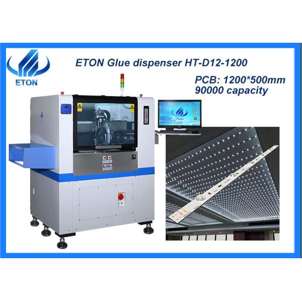 Buy Efficient CE SMT automatic 1200*500mm LED lens glue dispenser at wholesale prices