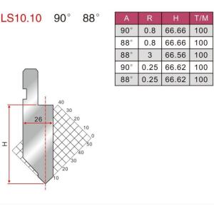 Hydraulic Metal Press Brake Punch LS10.10 Bending Tools