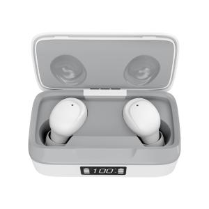 China Magnatic Silicone Caps 400mAh Waterproof Wireless Bluetooth Earbuds on sale