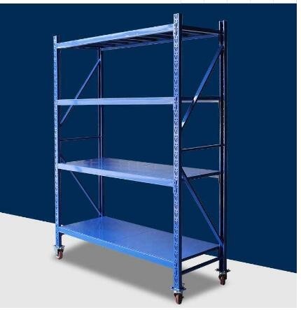 Buy Adjustable Distance Warehouse Storage Racking Metal Shelving Large Capacity at wholesale prices
