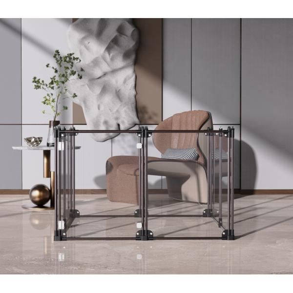 Buy Removable Foldable Clear Puppy Metal Fencing For Pets Playing at wholesale prices