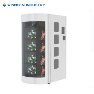 Humidify Temperature Control Flower Vending Machine With Lcd Touch Screen