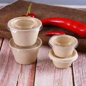 Customized Food Grade Biodegradable Disposable 1000ml 90mm Tall Sugarcane