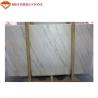 Custom Size White Marble Stone Flooring With 11.5Mpa Bending Resistance for sale