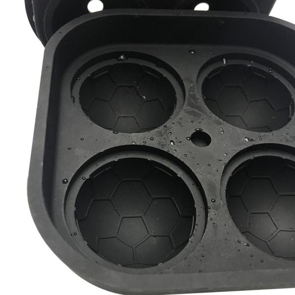 Buy Customized World Cup Series Hot Selling Wholesale Large Easy Release Soccer Ball Shaped Football Silicone Ice Cube Mold Tray at wholesale prices
