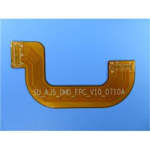 China Flexible PCB With Stainless Steel Stiffener Flex with Stainless Steel Shim on sale