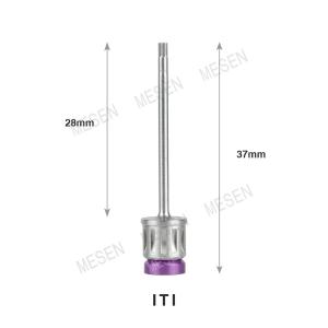 Dental Extended Version Implant Screwdrivers Universal Prosthetic Kit 30mm 37mm