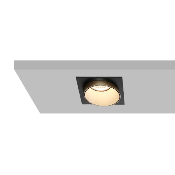 DIY Black Gold Recessed Spotlight For Commercial Lighting | Anti-Glare Design