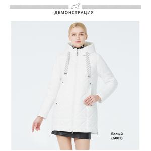 Quality 78cm 80cm 82cm 84cm Length Windproof Winter Coat Womens White for sale