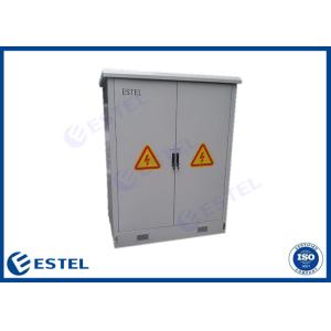 IP45 Windproof Outdoor Telecom Enclosure with Two Compartments