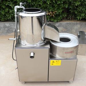 Commercial Automatic Electric Root Vegetable Peeling Cleaning Cutting Machinery