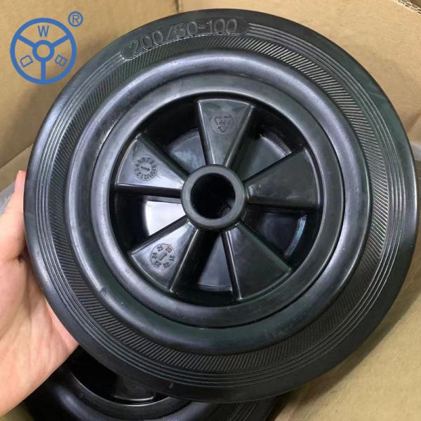 150mm Wheel Size Polyurethane Casters Smooth Tread Durable Replacement Wheels