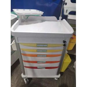 33in Crash Cart Emergency Medical Equipment Trolley Nursing ISO9001