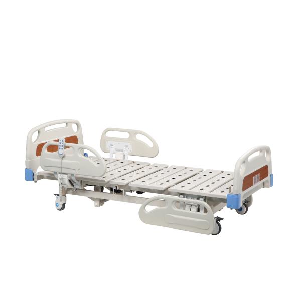 Buy Medical Furniture Emergency three Functions Electric Hospital Bed at wholesale prices