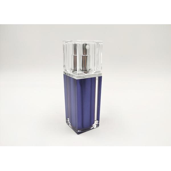 High End Acrylic Jars For Cosmetics , Cosmetic Lotion Bottle Free Samples