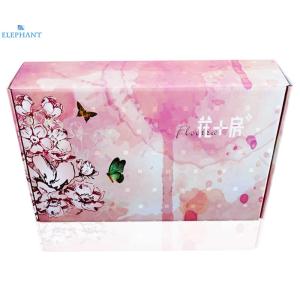 Wholesale Customized Printing Suit Logo Bow Tie Corrugated Cardboard Mailer