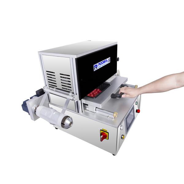 Buy Meat Table Top Tray Sealing Machine Vegetable Commercial Vacuum Packer at wholesale prices