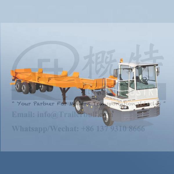 Max Payload of 40T Semi-Trailer for Terminal Container Chassis