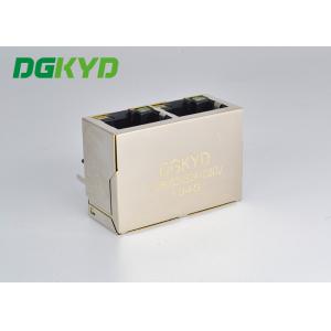 Modular Jack 100M BASE-T 1x2 2 Port RJ45