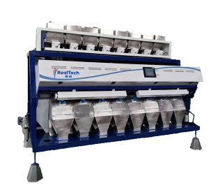 Buy 7 chutes multi-function color sorter for cereal, color sorte for sesame, chia, quinoa, sacha inchi at wholesale prices