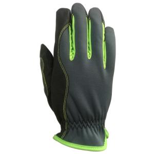 CE PU Mechanic Gloves Hi - Viz Piping Anti Vibration